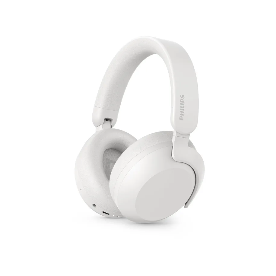 20251203120741_philips_tah8000e_asyrmata_ensyrmata_over_ear_akoustika_kai_quick_charge_leyka Philips TAH8000E Ασύρματα / Ενσύρματα Over Ear Ακουστικά και Quick Charge Λευκά - Image 1