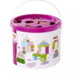 Eichhorn Τουβλάκια Wooden Blocks Ξύλινα για 2+ Ετών 50τμχ 100002226