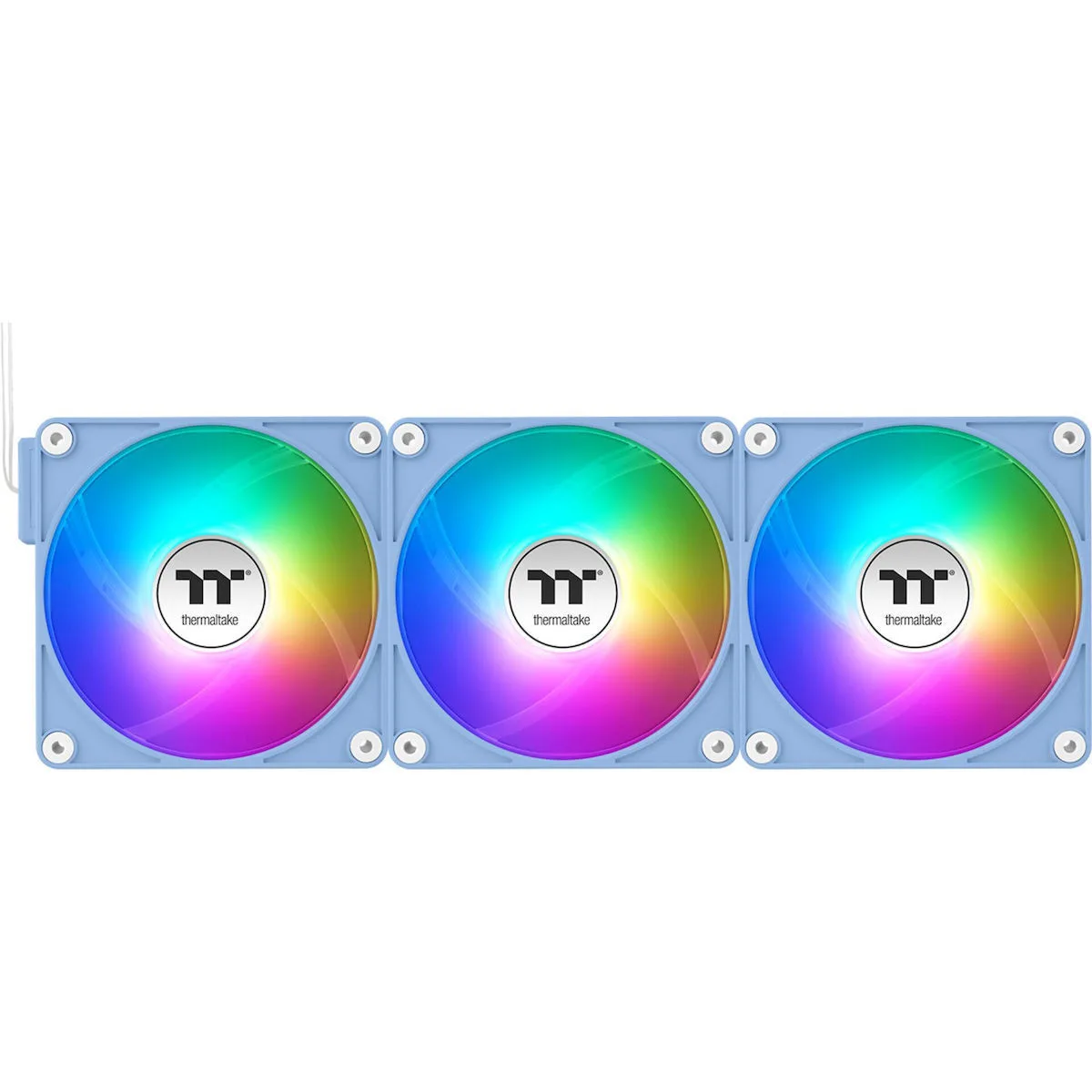 20251215092405_thermaltake_ct120_ex_reverse_case_fan_me_argb_fotismo_kai_syndesi_4_pin_pwm_hydrangea_blue Thermaltake CT120 EX Reverse Case Fan με ARGB Φωτισμό και Σύνδεση 4-Pin PWM 3τμχ Hydrangea Blue - Image 1