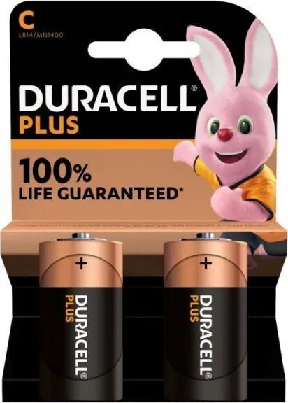 20251223153025_duracell_plus_alkalikes_mpataries_c_1_5v_2tmch_146235 Duracell Plus Αλκαλικές Μπαταρίες C 1.5V 2τμχ 146235 - Image 1