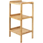 Green Blue GB321 Επιδαπέδια Ραφιέρα Μπάνιου Bamboo 37x33x78cm