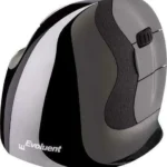Evoluent VerticalMouse D Medium Wireless Ασύρματο Εργονομικό Ποντίκι Μαύρο