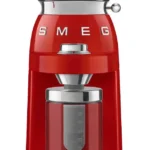 Smeg CGF03RDEU Ηλεκτρικός Μύλος Καφέ 150W με Χωρητικότητα 240gr Κόκκινος