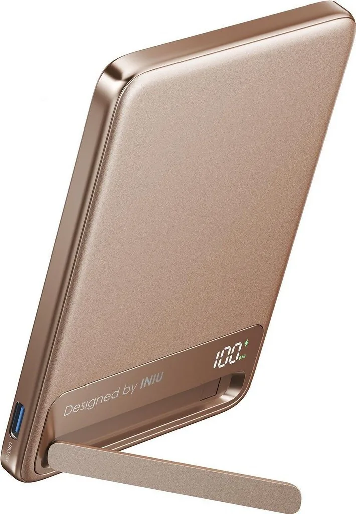 Iniu Power Bank 5000mAh 20W με Θύρα USB-C Desert Titanium - Image 1