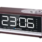 Blaupunkt Επιτραπέζιο Ψηφιακό Ρολόι με Ξυπνητήρι & Ραδιόφωνο Καφέ CR60BT