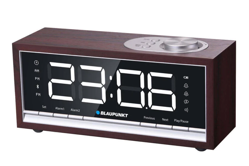 20260115123458_blaupunkt_epitrapezio_psifiako_roloi_me_xypnitiri_radiofono_kafe_cr60bt Blaupunkt Επιτραπέζιο Ψηφιακό Ρολόι με Ξυπνητήρι & Ραδιόφωνο Καφέ CR60BT - Image 1