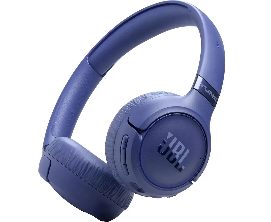 JBL Tune 680NC Ασύρματα Bluetooth On Ear Ακουστικά με 50 ώρες Λειτουργίας Μπλε - Image 1