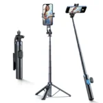 Wozinsky Selfie Stick Τρίποδο Κινητού με Bluetooth Μαύρο