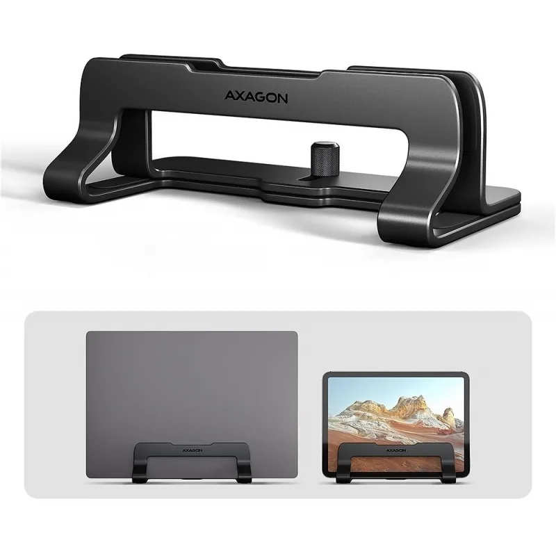 20260122181154_5970b40f Axagon STND-VB Βάση Στήριξης για Laptop έως 17.3" - Image 1
