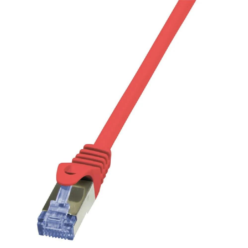 20260202102410_logilink_s_ftp_cat_6a_kalodio_diktyou_ethernet_0_25m_kokkino_1tmch_cq3014s LogiLink S/FTP Cat.6a Καλώδιο Δικτύου Ethernet 0.25m Κόκκινο 1τμχ CQ3014S - Image 1