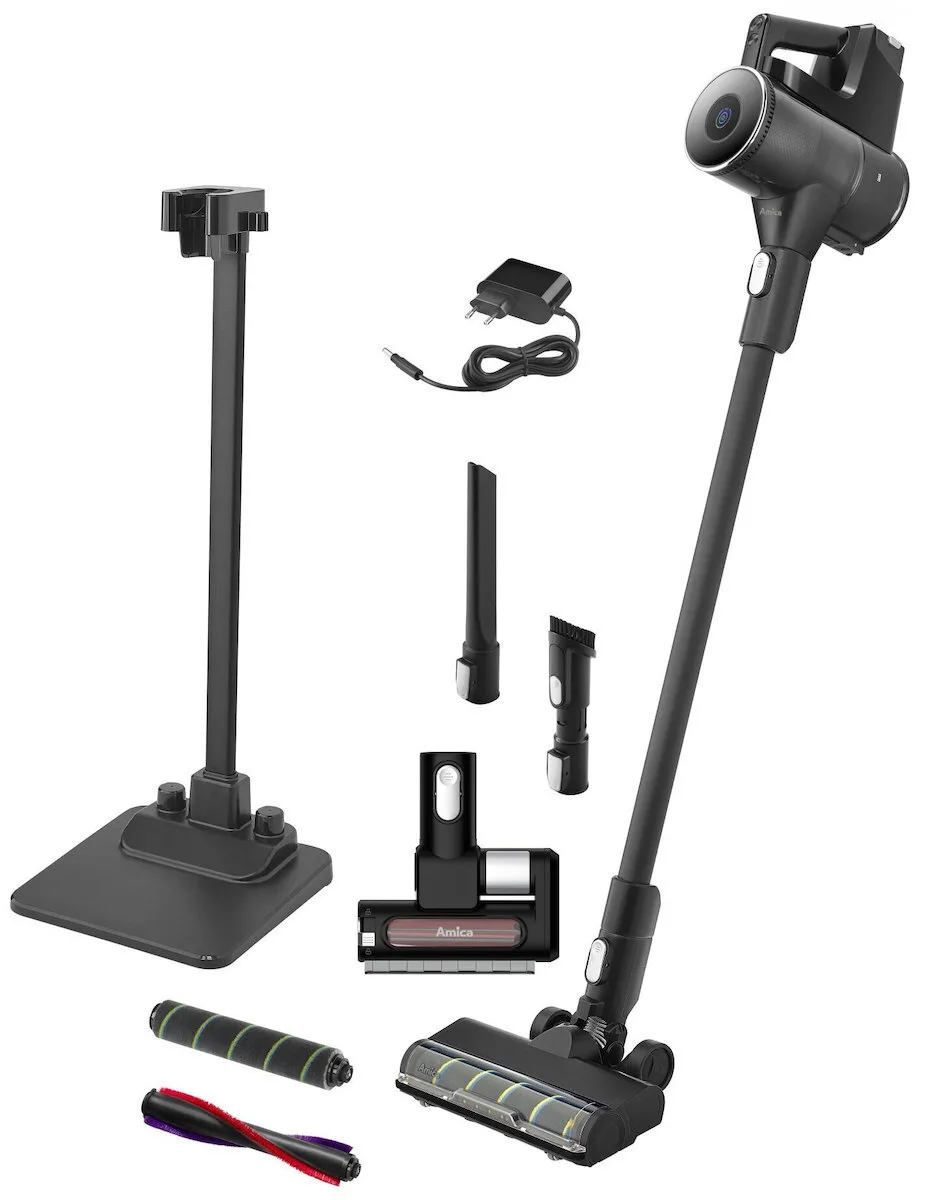 Amica Vmb Xpro Επαναφορτιζόμενη Σκούπα 2 σε 1 Stick & Χειρός 25.9V Μαύρη - Image 1