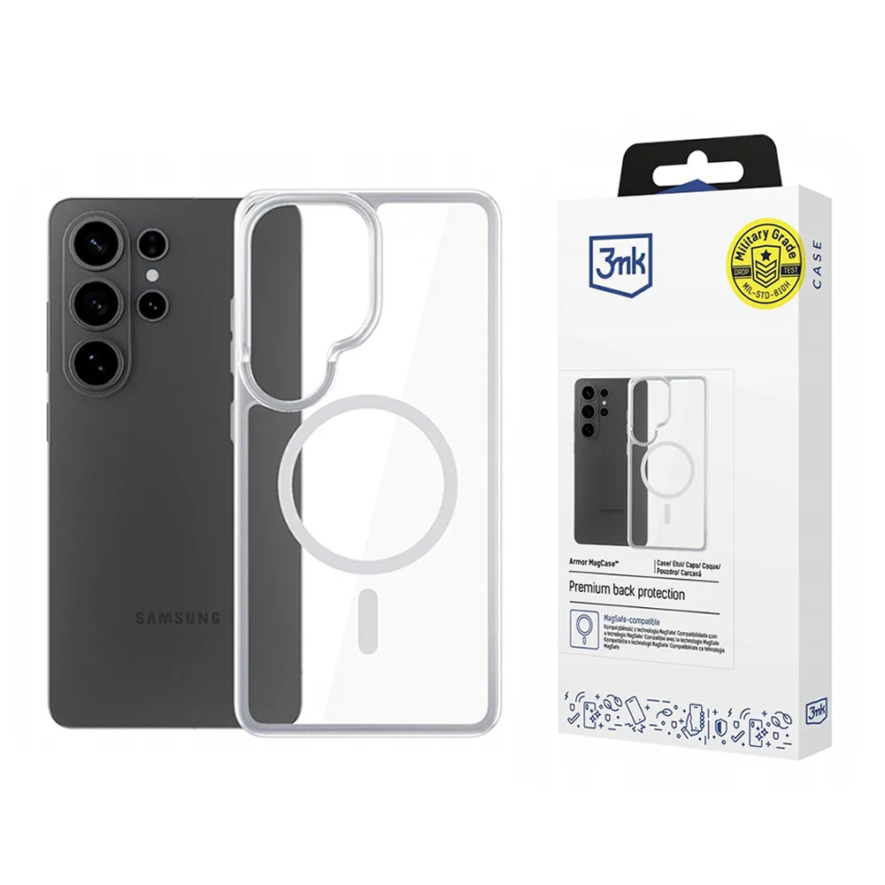 20260204101315_3mk_magcase_back_cover_diafano_galaxy_s26_ultra 3MK Magcase Back Cover Πλαστικό Διάφανο (Galaxy S26 Ultra) - Image 1