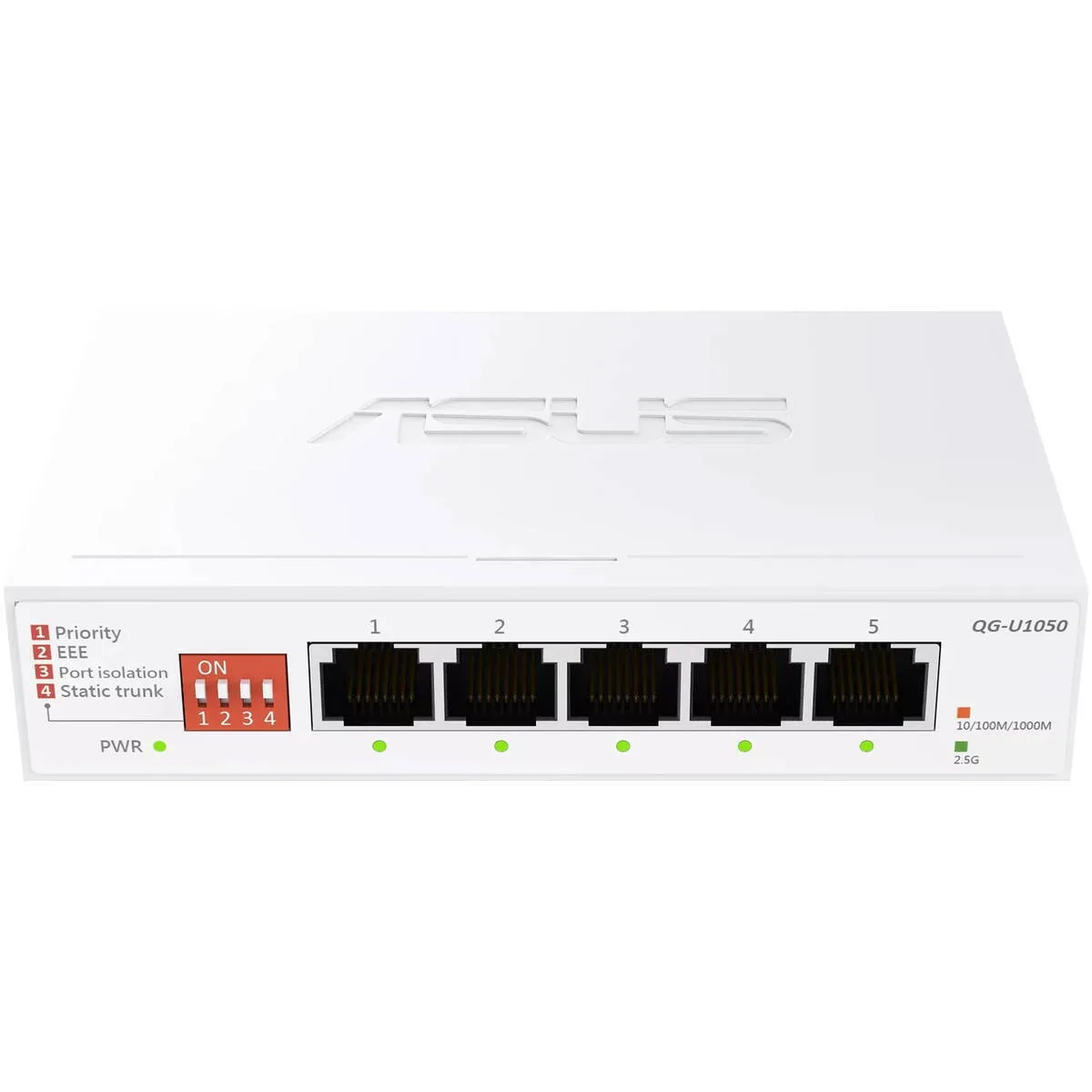 20260225103853_a083b9f1 Asus QG-U1050 Unmanaged L2 Switch με 5 Θύρες Gigabit (1Gbps) Ethernet - Image 1