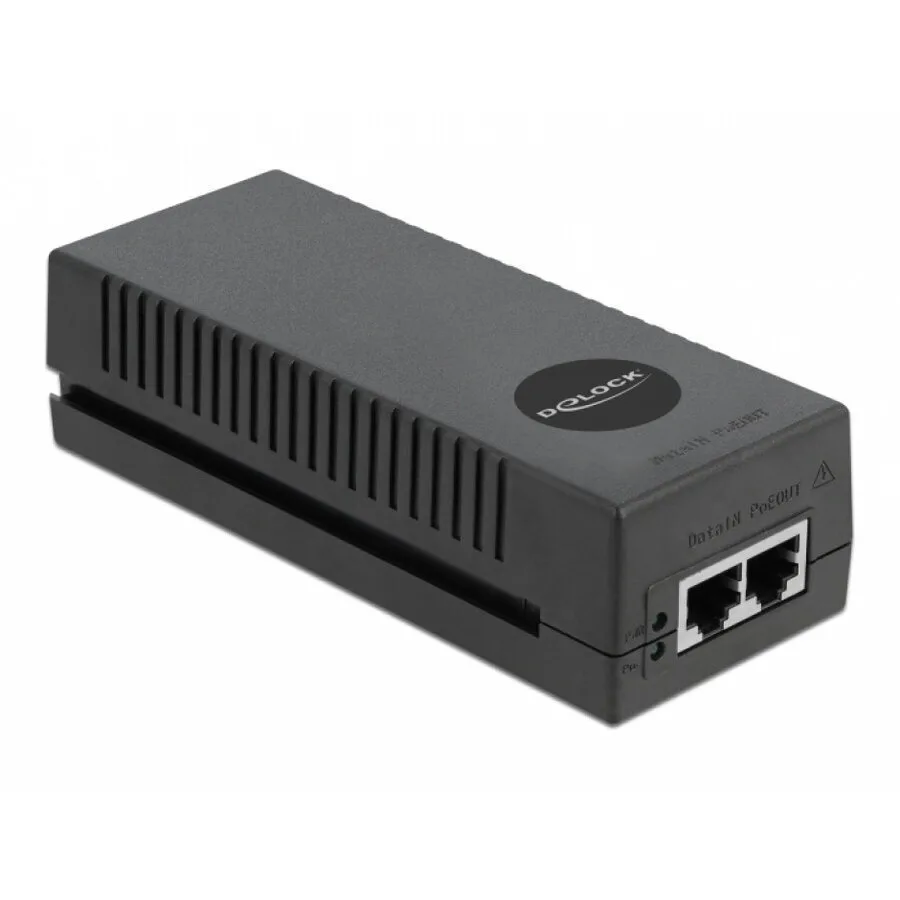 DeLock 10 Gigabit PoE + Injector 802.3at 30 W - Image 1