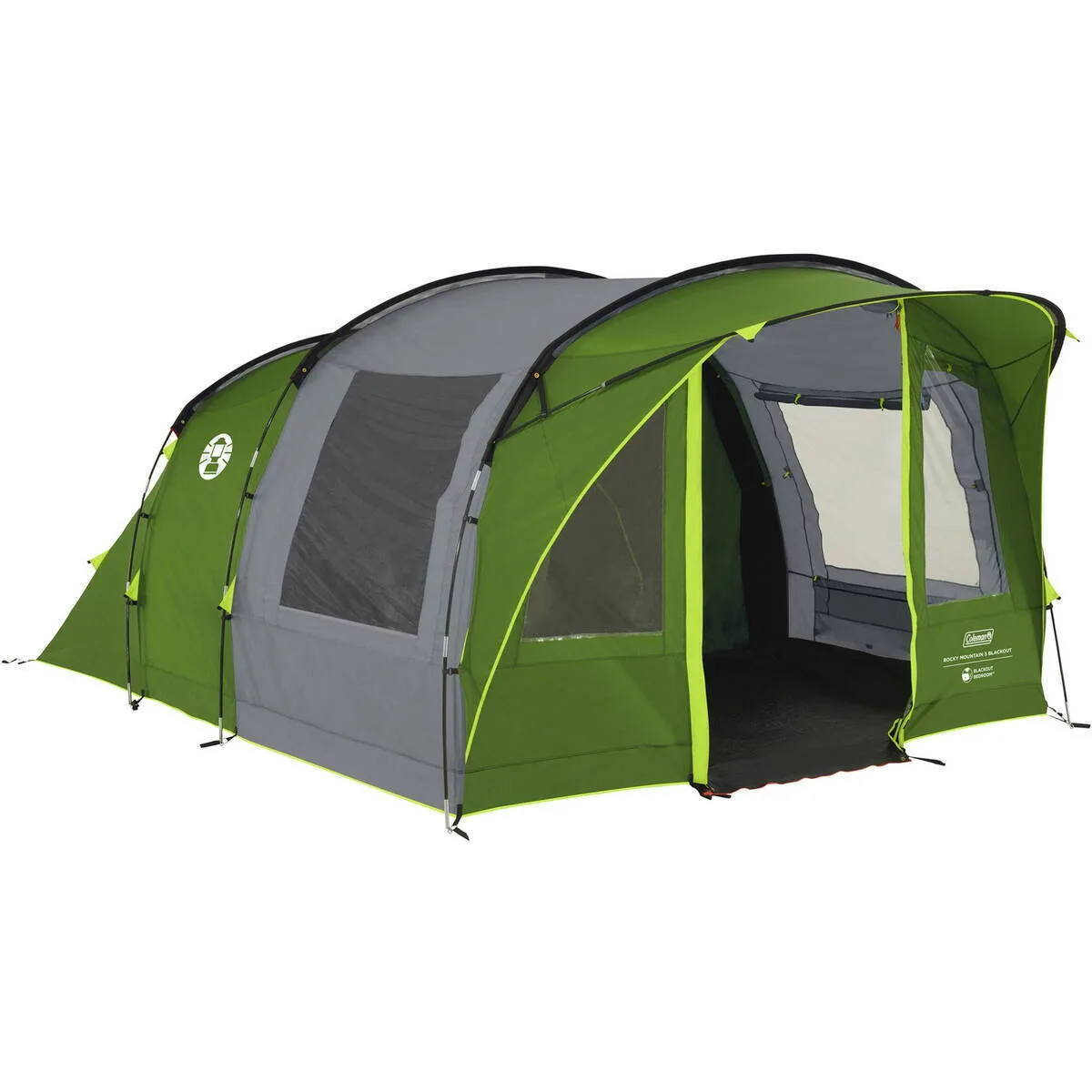 Coleman Rocky Mountain Σκηνή Camping Τούνελ Πράσινη για 5 Άτομα - Image 1