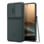 Spigen Optik Armor Back Cover Σιλικόνης / Πλαστικό Abyss Green (Galaxy S26 Ultra) ACS10688
