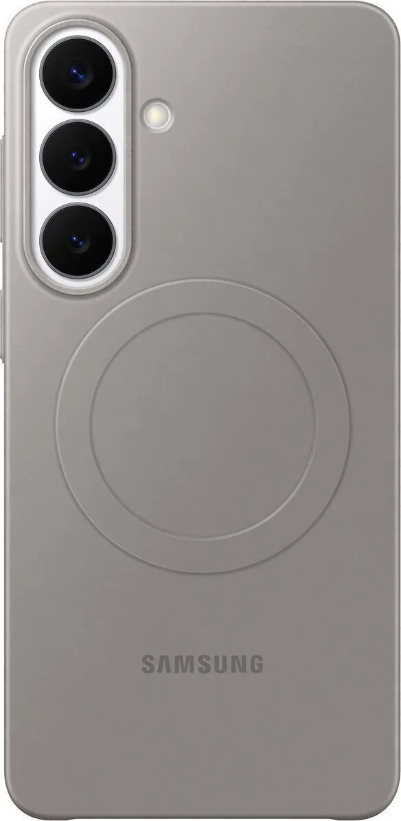 20260302142003_samsung_back_cover_dermatino_plastiko_gri_galaxy_s26_ef_ss947cjegww Samsung Back Cover Δερμάτινο / Πλαστικό Γκρι (Galaxy S26+) EF-SS947CJEGWW - Image 1