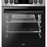 Amica 523GEH3.33ZpTsDFA(XsxV) Κουζίνα 65lt με Εστίες Φυσικού Αερίου Π50εκ. Inox