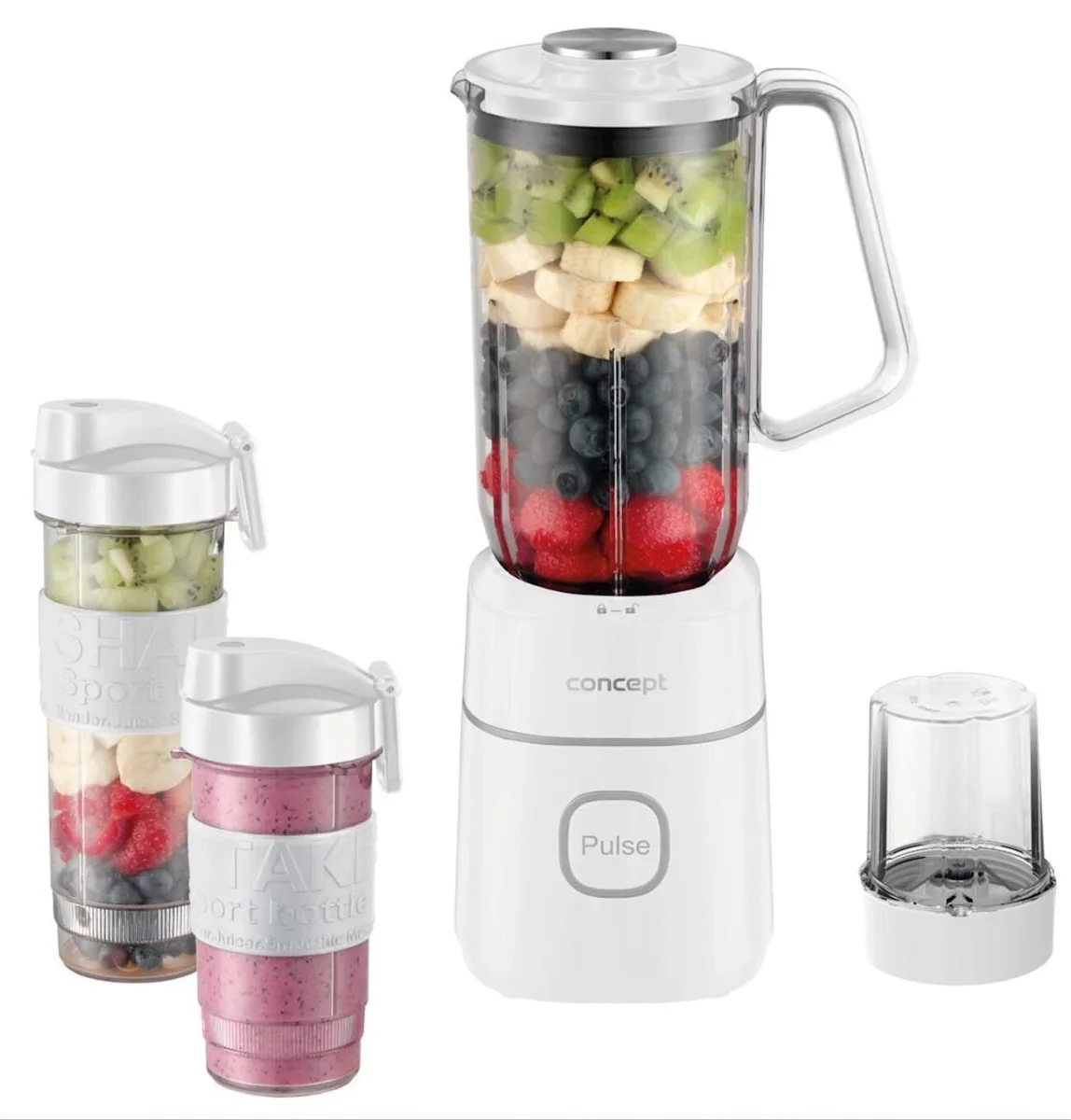 20260304120616_concept_mplenter_gia_smoothies_1lt_700w_gri_sm3491 Concept Μπλέντερ με Πλαστική Κανάτα 1 lt 700W Γκρι SM3491 - Image 1