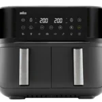 Braun Air Fryer με Διπλό Αποσπώμενο Κάδο 8lt Μαύρο 2094458