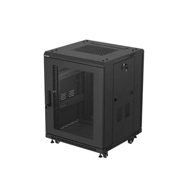 Lanberg Καμπίνα Rack 19" 15u 600x600 Black Ff01-6615-23b - Image 1