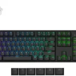 Keychron K10 V2 K10X-J1 Ασύρματο Gaming Μηχανικό Πληκτρολόγιο με RGB φωτισμό (Αγγλικό US)