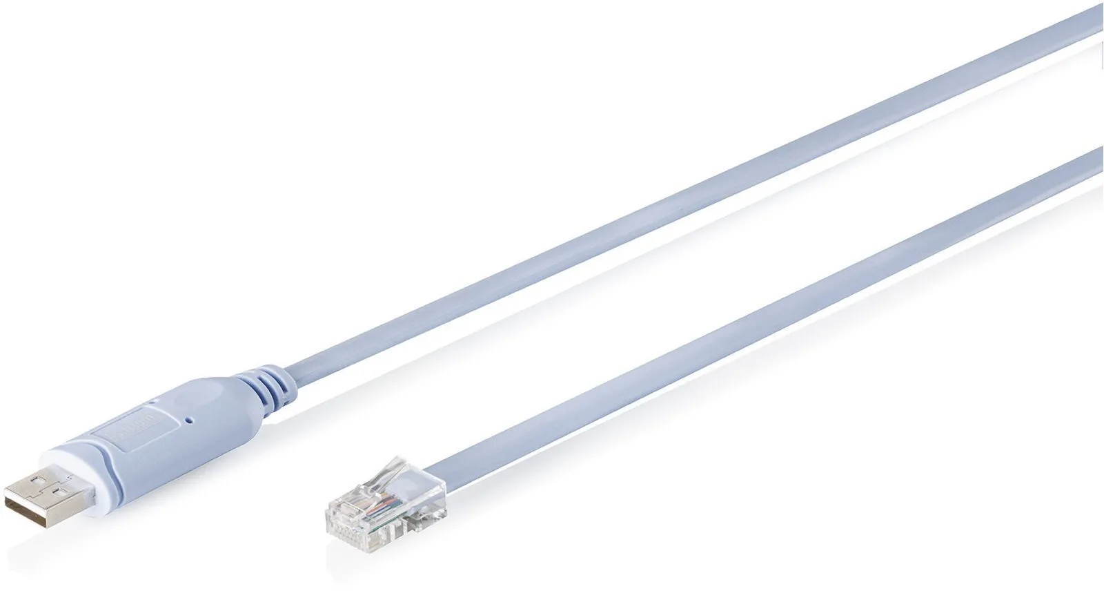 Digitus USB 2.0 Cable USB-A male - RJ45 / USB-A male Γαλάζιο 1.8m DA-70173 - Image 1
