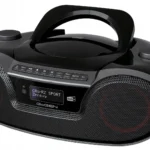 GoGEN CDM490BTDABS Φορητό Ηχοσύστημα με Ραδιόφωνο / Bluetooth / CD / Κασετόφωνο / USB σε Μαύρο Χρώμα