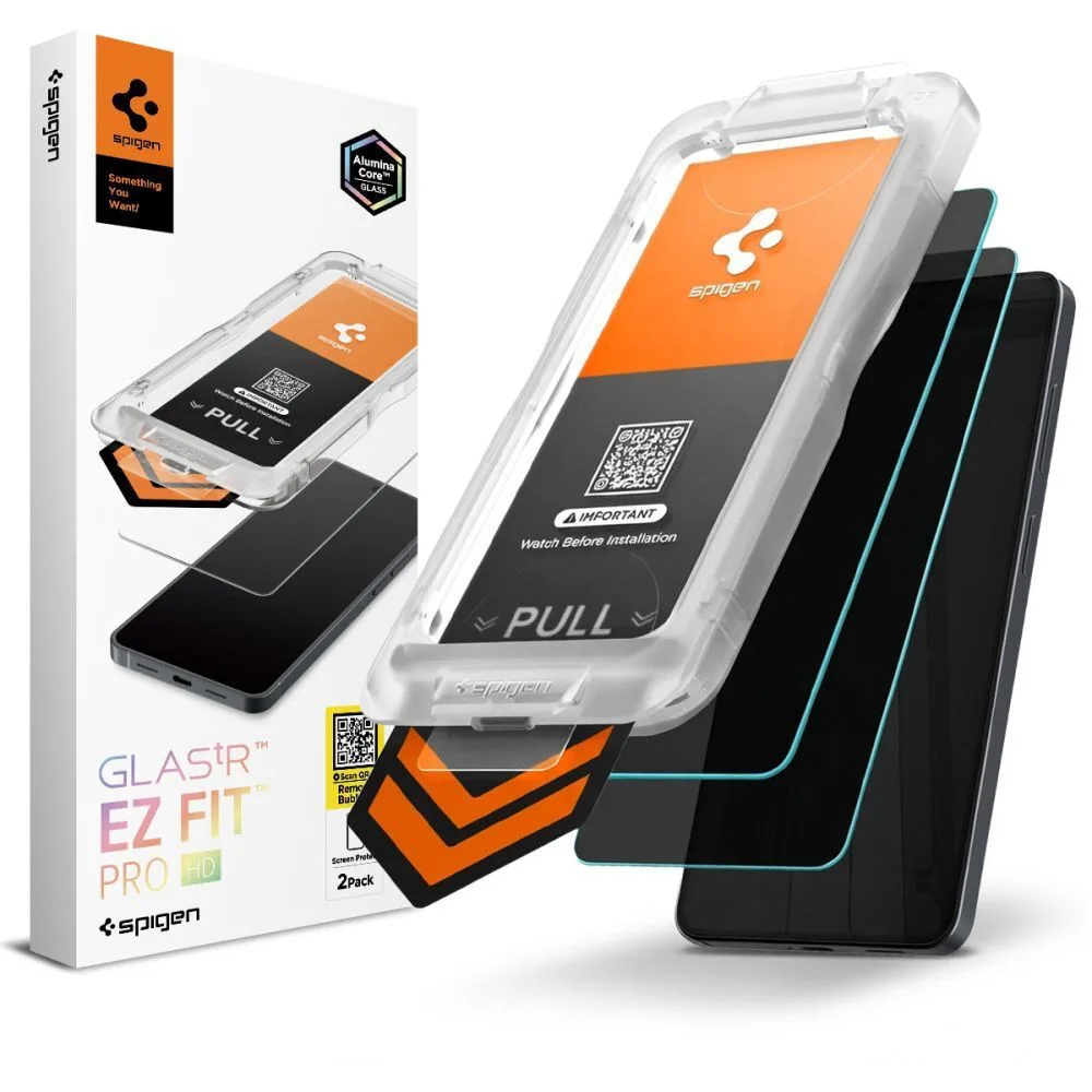Spigen Glas.TR Ez Fit Privacy Tempered Glass (Samsung Galaxy S2026) AGL11096 - Image 1