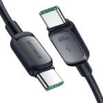 Joyroom S-CC100A14 USB 2.0 Cable USB-C male - USB-C 60W Μαύρο 1.2m