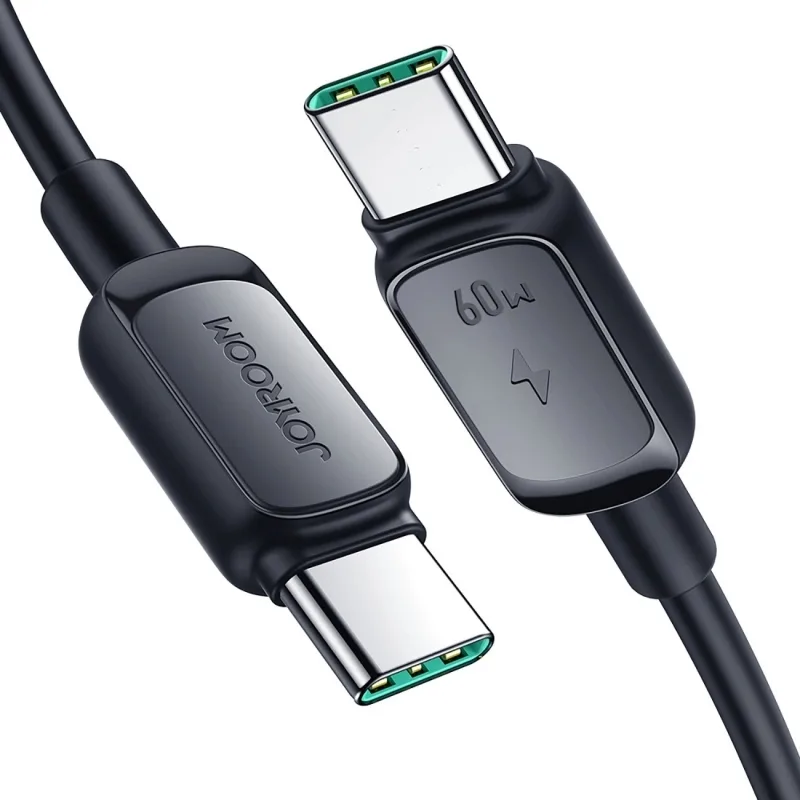 Joyroom S-CC100A14 USB 2.0 Cable USB-C male - USB-C 60W Μαύρο 1.2m - Image 1