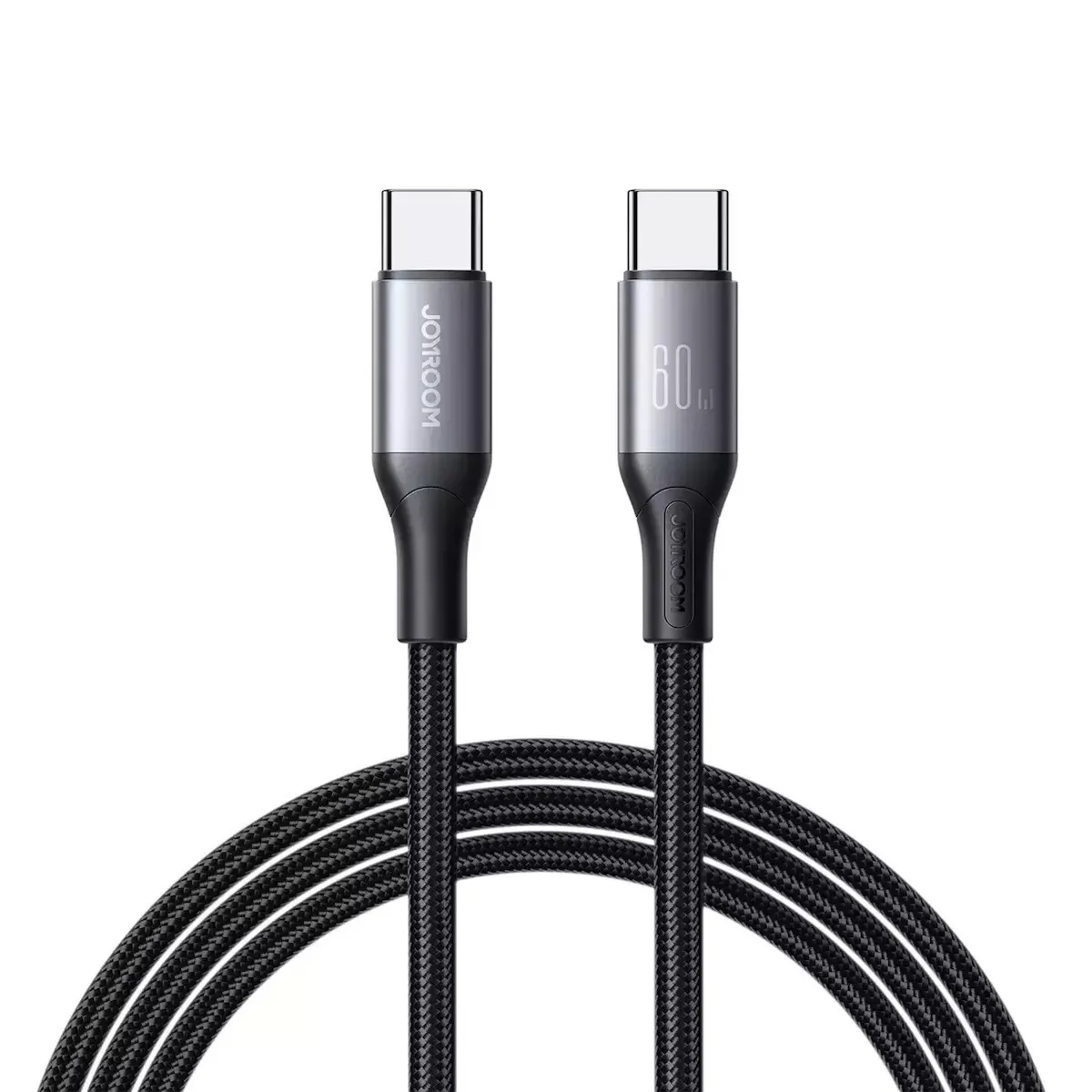 Joyroom USB 2.0 Cable USB-C male - USB-C 60W Μαύρο 2m - Image 1