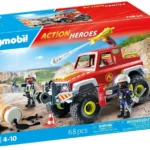 Παιχνιδολαμπάδα Action Heroes Πυροσβεστικό Όχημα 4x4 Για 4-10 Ετών Playmobil