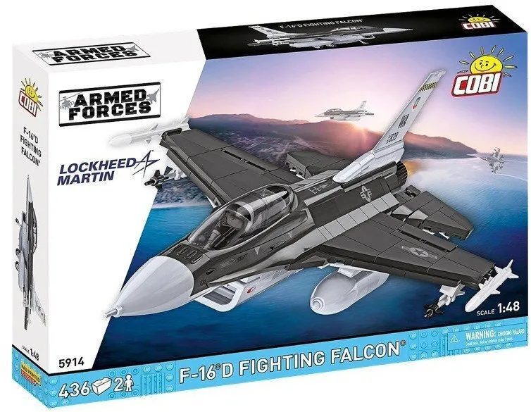 20260318170927_cobi_paichnidi_kataskeyon_cobi_5914 Cobi Τουβλάκια F-16D Fighting Falcon για 8+ Ετών 436τμχ COBI-5914 - Image 1