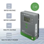 Qoltec Ρυθμιστής Φόρτισης MPPT 12V 40A 53663