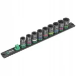 Wera Impact Socket Set Wera Impaktor 1/2" 9 Pieces Impaktor Technology Hexagonal Profile Steel