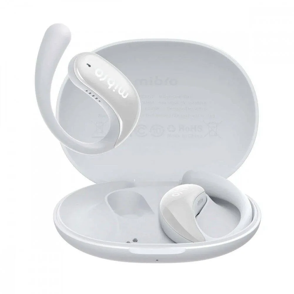 20260319122052_mibro_open_ear_bluetooth_handsfree_akoustika_me_antochi_ston_idrota_kai_thiki_fortisis_leyka Mibro Open Ear Bluetooth Handsfree Ακουστικά με Αντοχή στον Ιδρώτα και Θήκη Φόρτισης Λευκά - Image 1