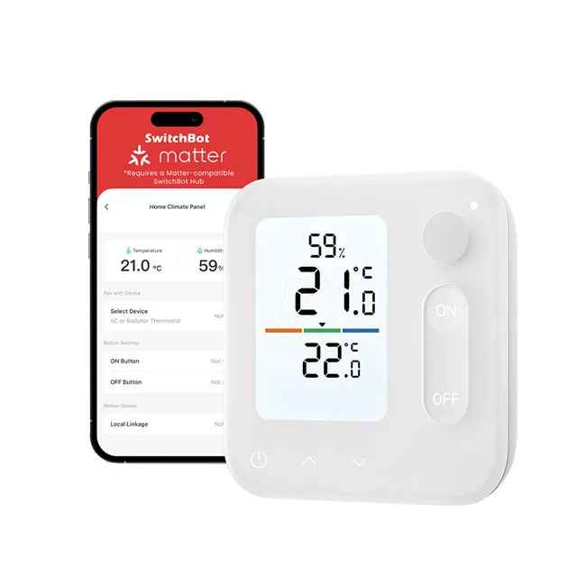 20260319130743_switchbot_w7400000_psifiakos_thermostatis_chorou_smart_me_wi_fi Switchbot W7400000 Ψηφιακός Θερμοστάτης Χώρου Smart με Wi-Fi - Image 1