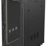 Lanberg Επιδαπέδια Καμπίνα Rack 19U Μαύρο FF01-6824-12BL