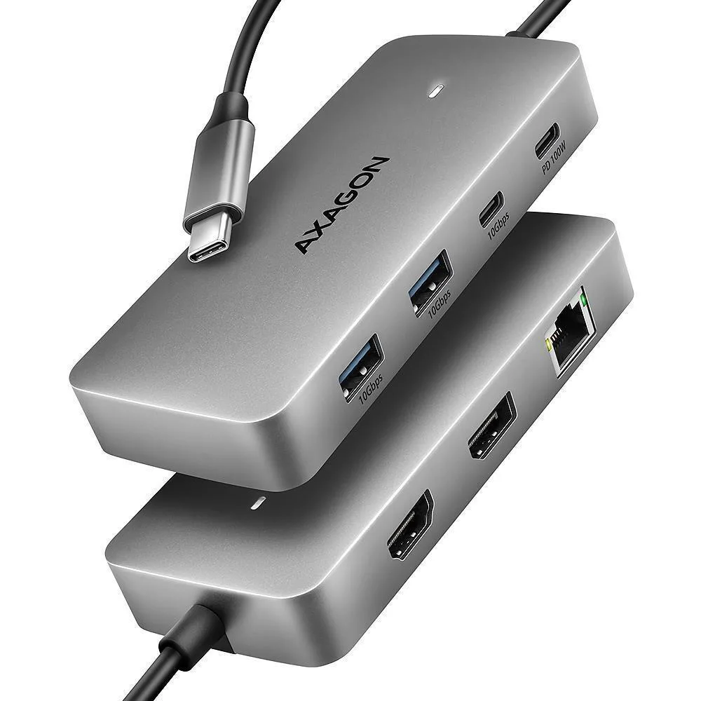 20260320134948_axagon_usb_c_docking_station_me_hdmi_4k_pd_ethernet_gri_hmc_cub83x2 Axagon USB-C Docking Station με HDMI 4K PD Ethernet Γκρι (HMC-CUB83X2) - Image 1