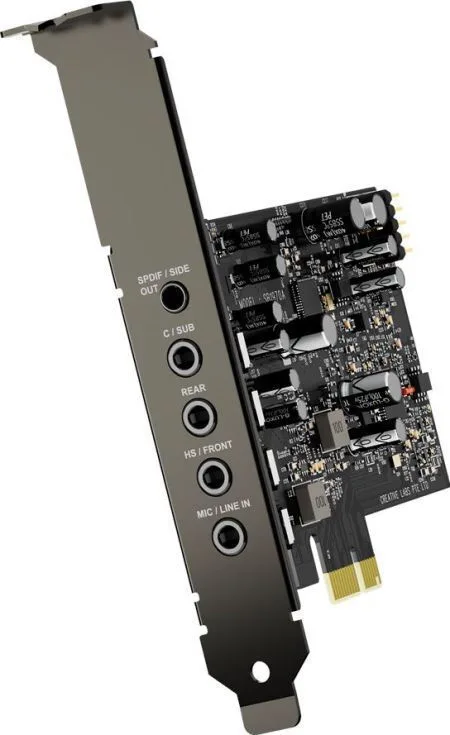 Creative Blaster Audigy Fx Εξωτερική USB Κάρτα Ήχου 7.1 - Image 1