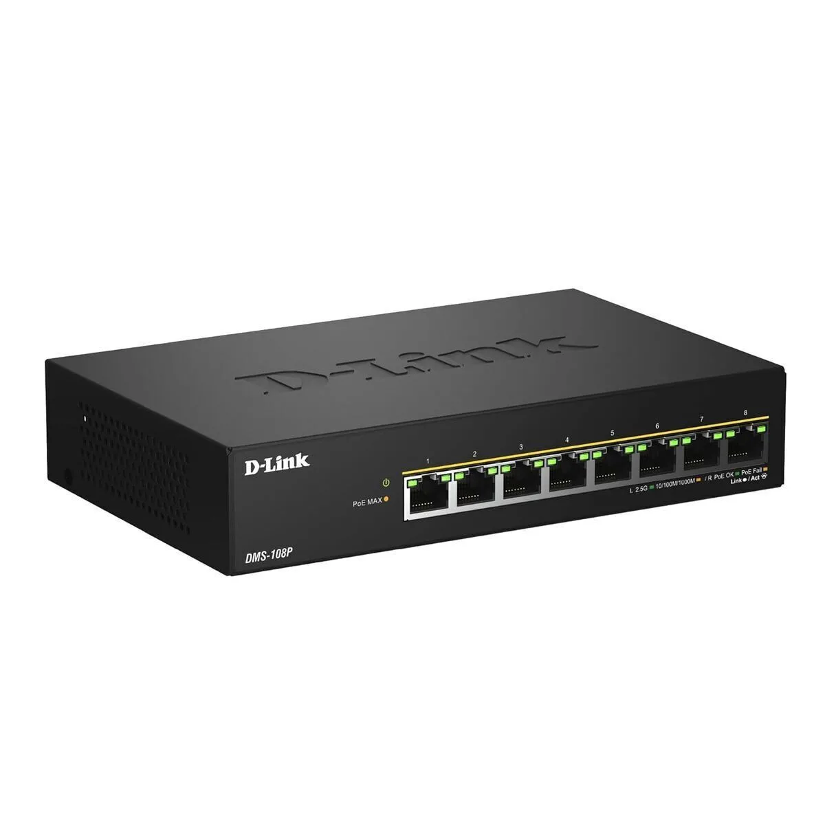 20260401140640_d_link_dms_108p_e_l2_switch_me_8_thyres_gigabit_1gbps_ethernet D-Link DMS-108P/E L2 Switch με 8 Θύρες Gigabit (1Gbps) Ethernet - Image 1