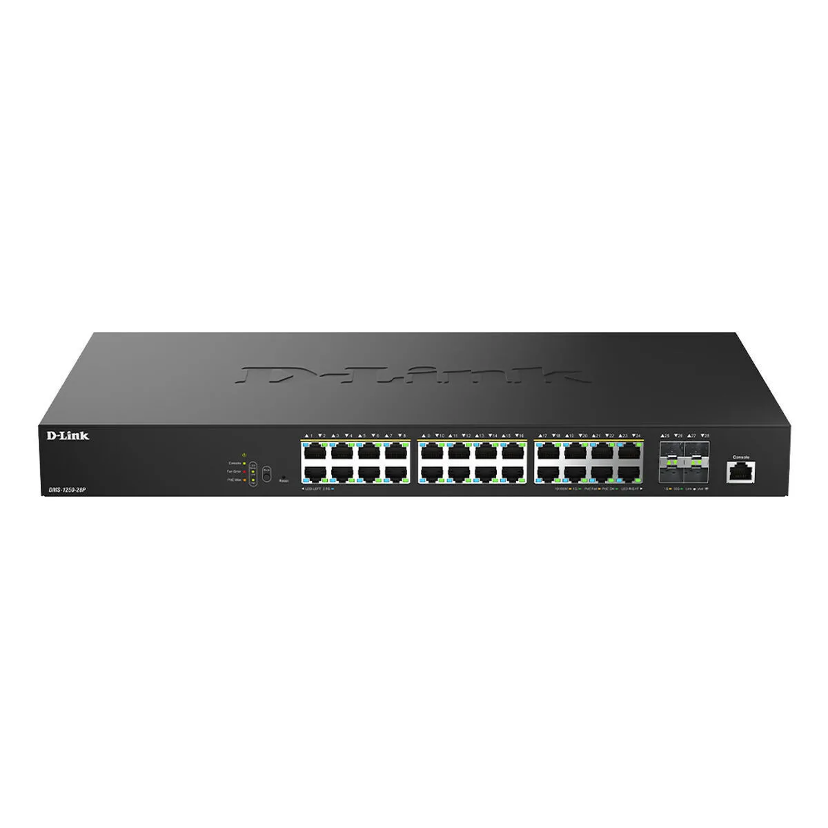 D-Link DMS-1250-28P/E L2 PoE Switch με 24 Θύρες Gigabit (1Gbps) Ethernet και 4 SFP Θύρες - Image 1