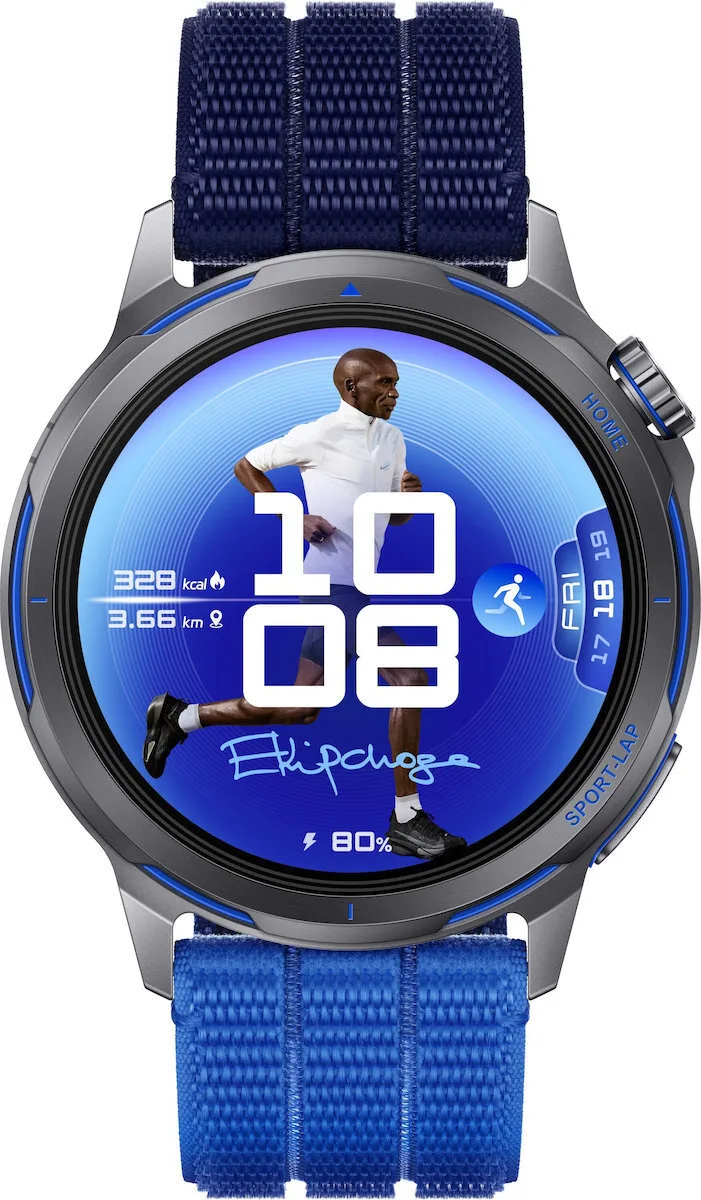 Huawei Watch GT Runner 2 Titanium 43mm Αδιάβροχο με Παλμογράφο (Dawn Orange) - Image 1