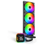 Montech HyperFlow Digital 360 Υδρόψυξη Επεξεργαστή Τριπλού Ανεμιστήρα 120mm για Socket AM4/AM5/1700/1200 με ARGB Φωτισμό