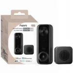 Aqara Σετ Θυροτηλεόρασης Wi-Fi Συμβατό με Alexa, Google Home και Apple HomeKit VDBG400 Μαύρο