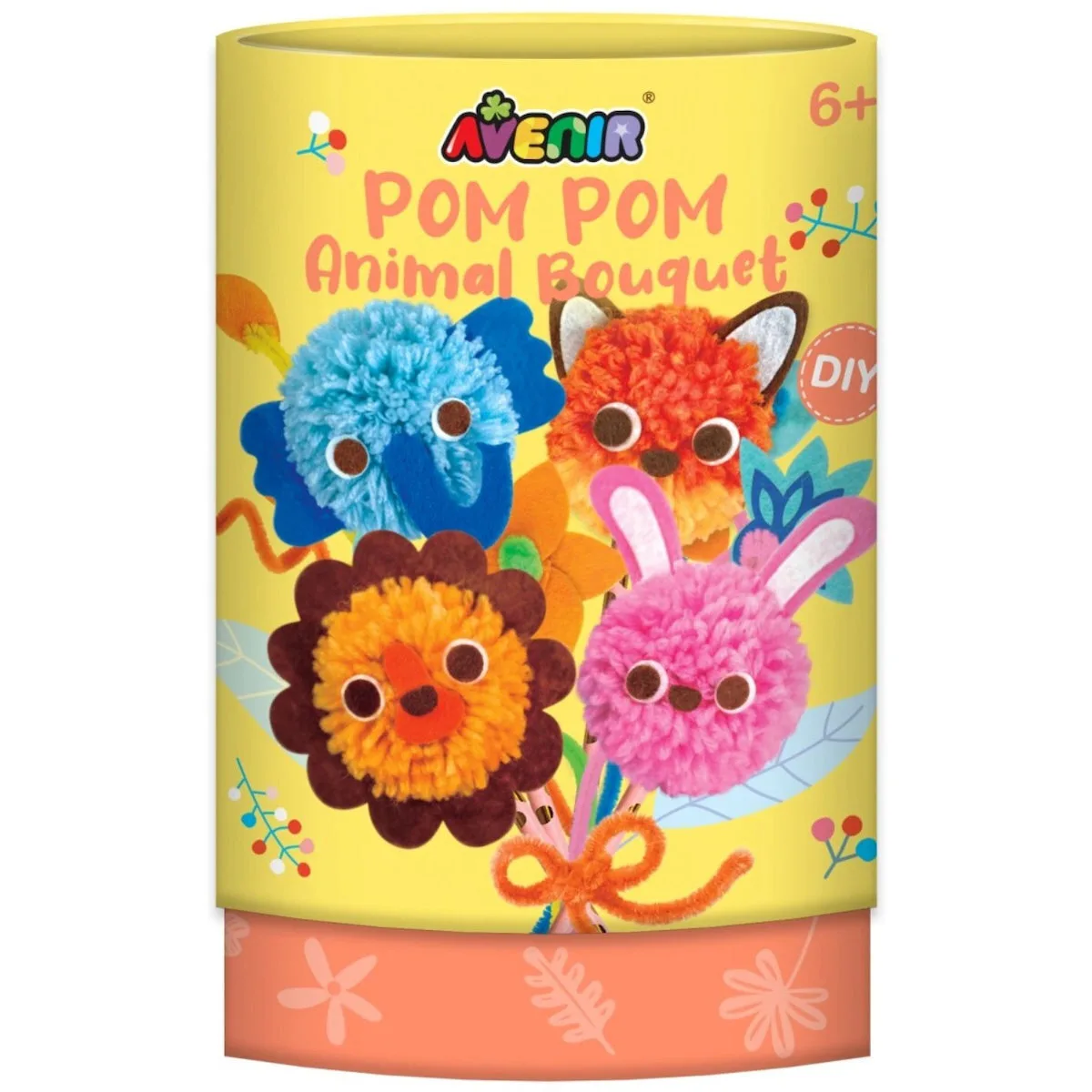 20260407161041_avenir_chartokoptiki_animal_bouquet_gia_paidia_3_eton_60856 Avenir Χαρτοκοπτική Animal Bouquet για Παιδιά 3+ Ετών 60856 - Image 1
