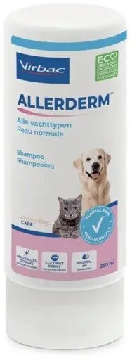 Virbac Allerderm Shampoo Normal Skin Dogs Cats 250 Ml - Image 1