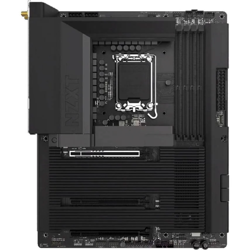 NZXT N7 Z890 Wi-Fi Motherboard ATX με Intel 1851 Socket N7-Z89XT-B1 - Image 1