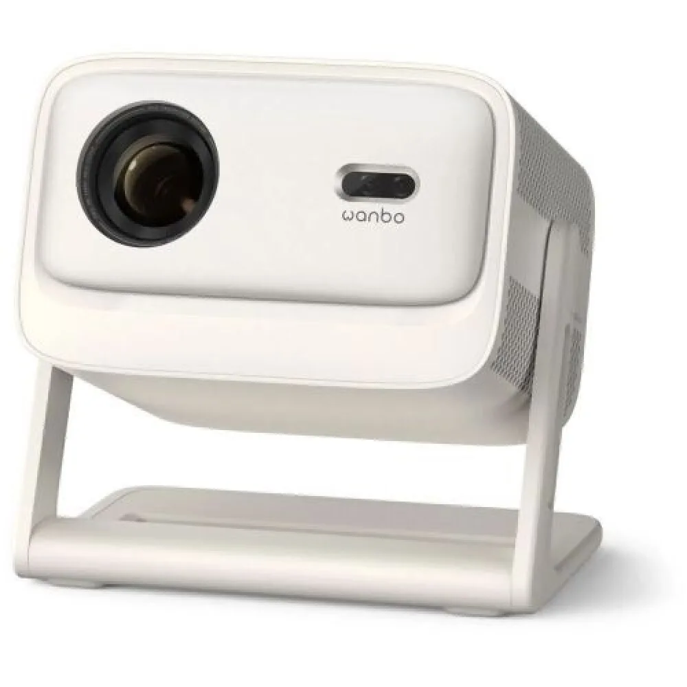 Wanbo Vali 1 Pro Projector LCD Full HD με Wi-Fi και Ενσωματωμένα Ηχεία WANBOVALI1PWHT - Image 1